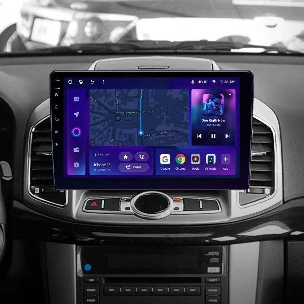 Navigatie Auto MOSS M2 Chevrolet Captiva 2011-2016 4+64GB 10" IPS Octa-core 1.6Ghz, Android 4G Bluetooth 5.1 DSP [2]