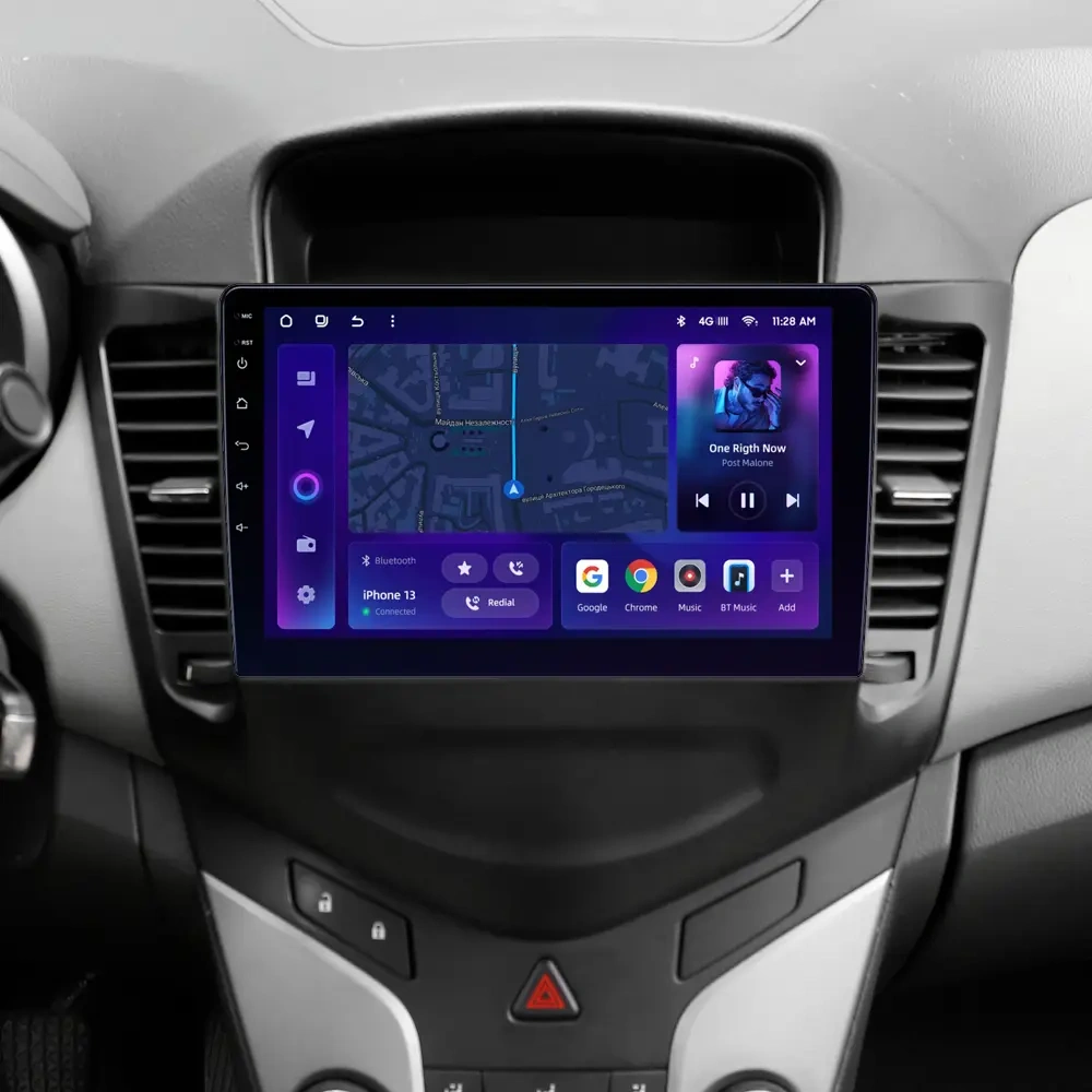 Navigatie Auto MOSS M2 Chevrolet Cruze J300 2008-2016 4+32GB 9" IPS Octa-core 1.6Ghz, Android 4G Bluetooth 5.1 DSP [2]