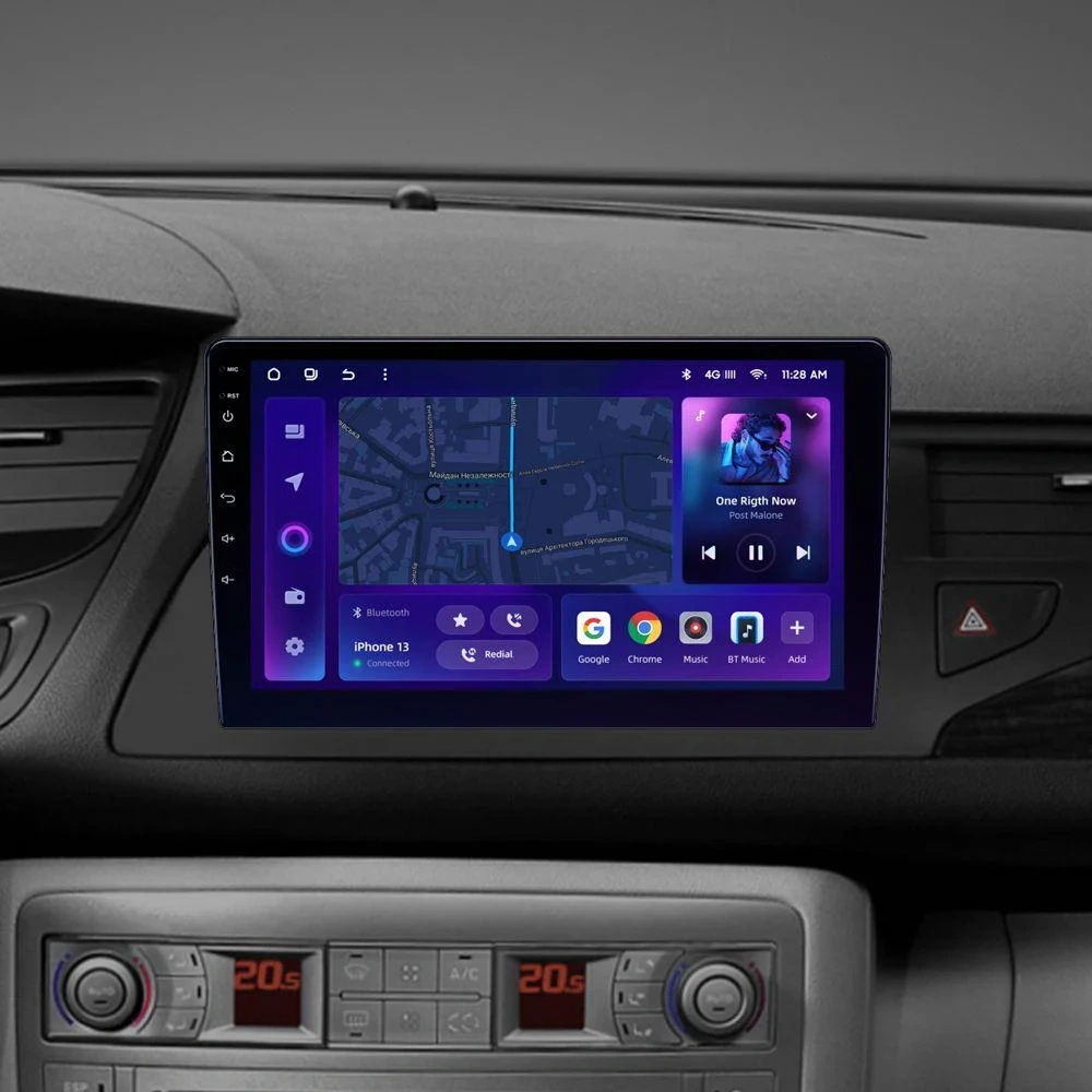 Navigatie Auto MOSS M2 Citroen C5 2007-2019 4+32GB 9" IPS Octa-core 1.6Ghz, Android 4G Bluetooth 5.1 DSP [2]