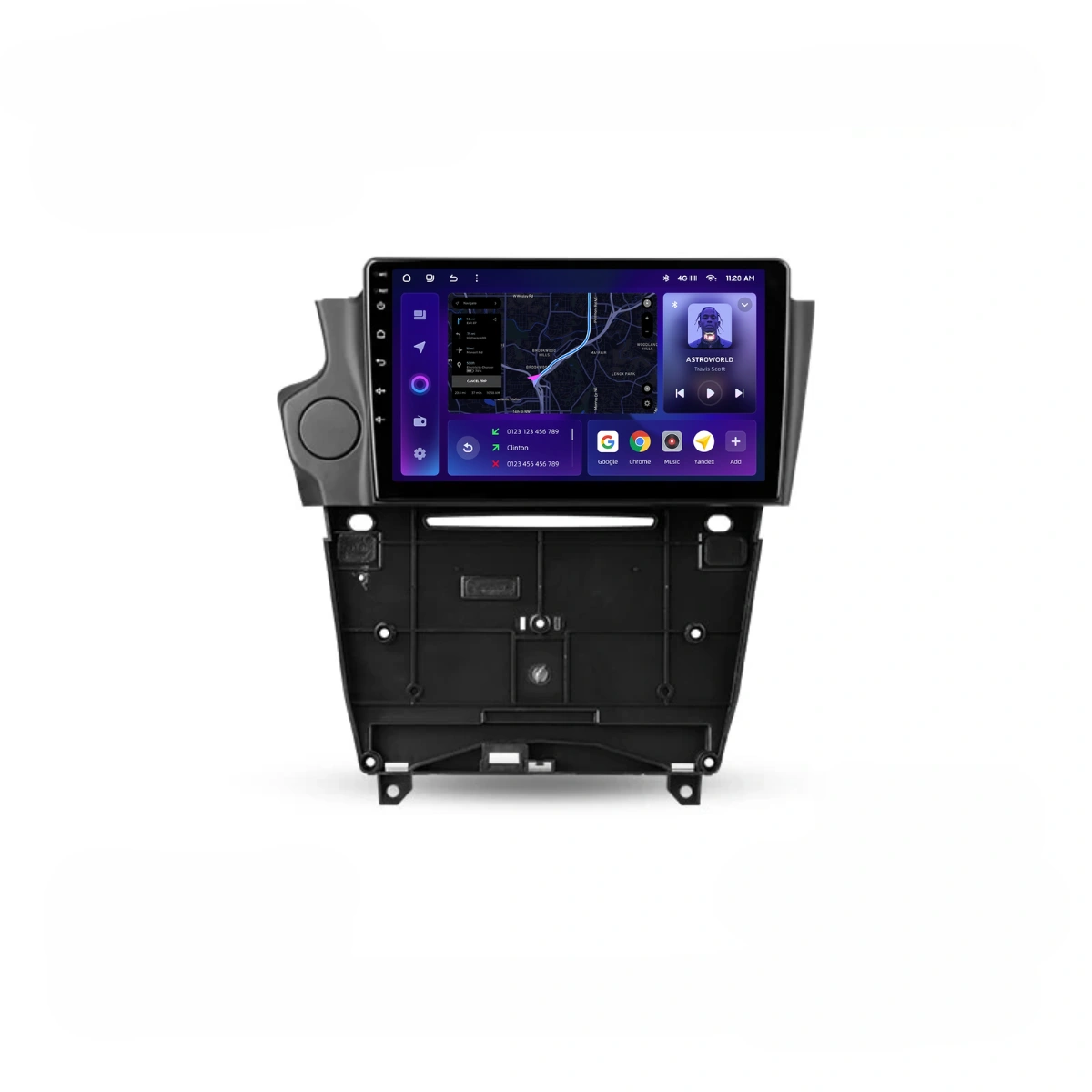 Navigatie Auto MOSS M2 Citroen DS6 2014-2017 4+64GB 9" IPS Octa-core 1.6Ghz, Android 4G Bluetooth 5.1 DSP [1]