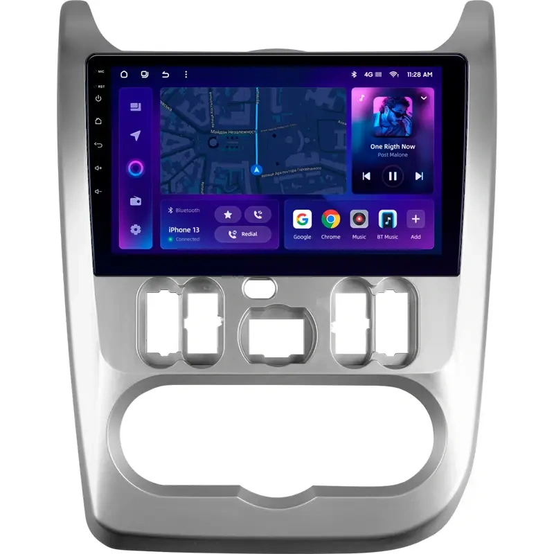 Navigatie Auto MOSS M2 Dacia Duster 1 2010-2013 4+32GB 9" IPS Octa-core 1.6Ghz, Android 4G Bluetooth 5.1 DSP [1]