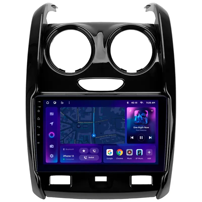 Navigatie Auto MOSS M2 Dacia Duster 1 2013-2017 4+32GB 9" IPS Octa-core 1.6Ghz, Android 4G Bluetooth 5.1 DSP [1]