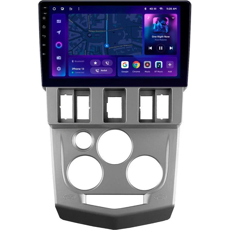 Navigatie Auto MOSS M2 Dacia Logan 1 2004-2008 4+32GB 9" IPS Octa-core 1.6Ghz, Android 4G Bluetooth 5.1 DSP [1]