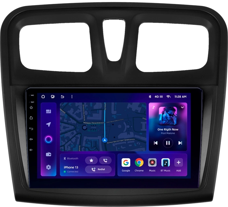 Navigatie Auto MOSS M2 Dacia Logan 2 2016-2020 4+32GB 9" IPS Octa-core 1.6Ghz, Android 4G Bluetooth 5.1 DSP [1]