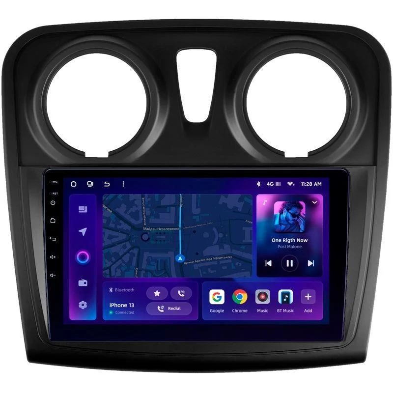 Navigatie Auto MOSS M2 Dacia Sandero 2 2012-2016 4+64GB 9" IPS Octa-core 1.6Ghz, Android 4G Bluetooth 5.1 DSP [1]