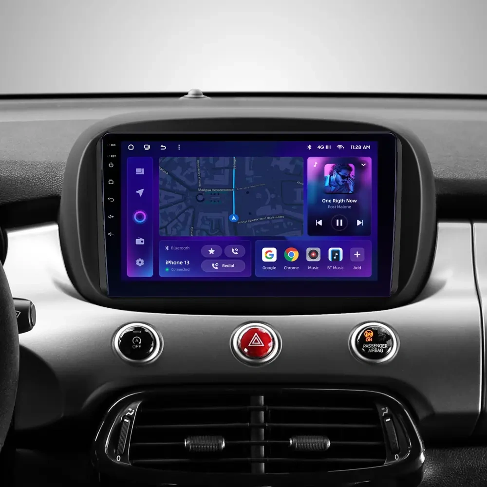 Navigatie Auto MOSS M2 Fiat 500X 2014-2018 4+32GB 9" IPS Octa-core 1.6Ghz, Android 4G Bluetooth 5.1 DSP [2]