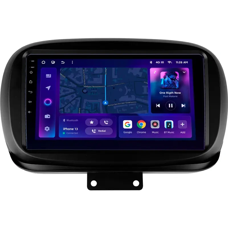Navigatie Auto MOSS M2 Fiat 500X 2014-2018 4+32GB 9" IPS Octa-core 1.6Ghz, Android 4G Bluetooth 5.1 DSP [1]