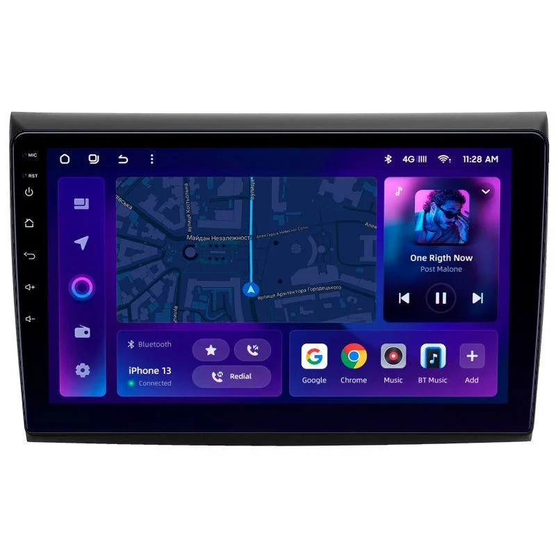 Navigatie Auto MOSS M2 Fiat Bravo 2007-2014 4+32GB 9" IPS Octa-core 1.6Ghz, Android 4G Bluetooth 5.1 DSP [1]