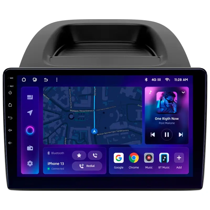 Navigatie Auto MOSS M2 Ford EcoSport 2014-2023 4+64GB 10" IPS Octa-core 1.6Ghz, Android 4G Bluetooth 5.1 DSP [1]