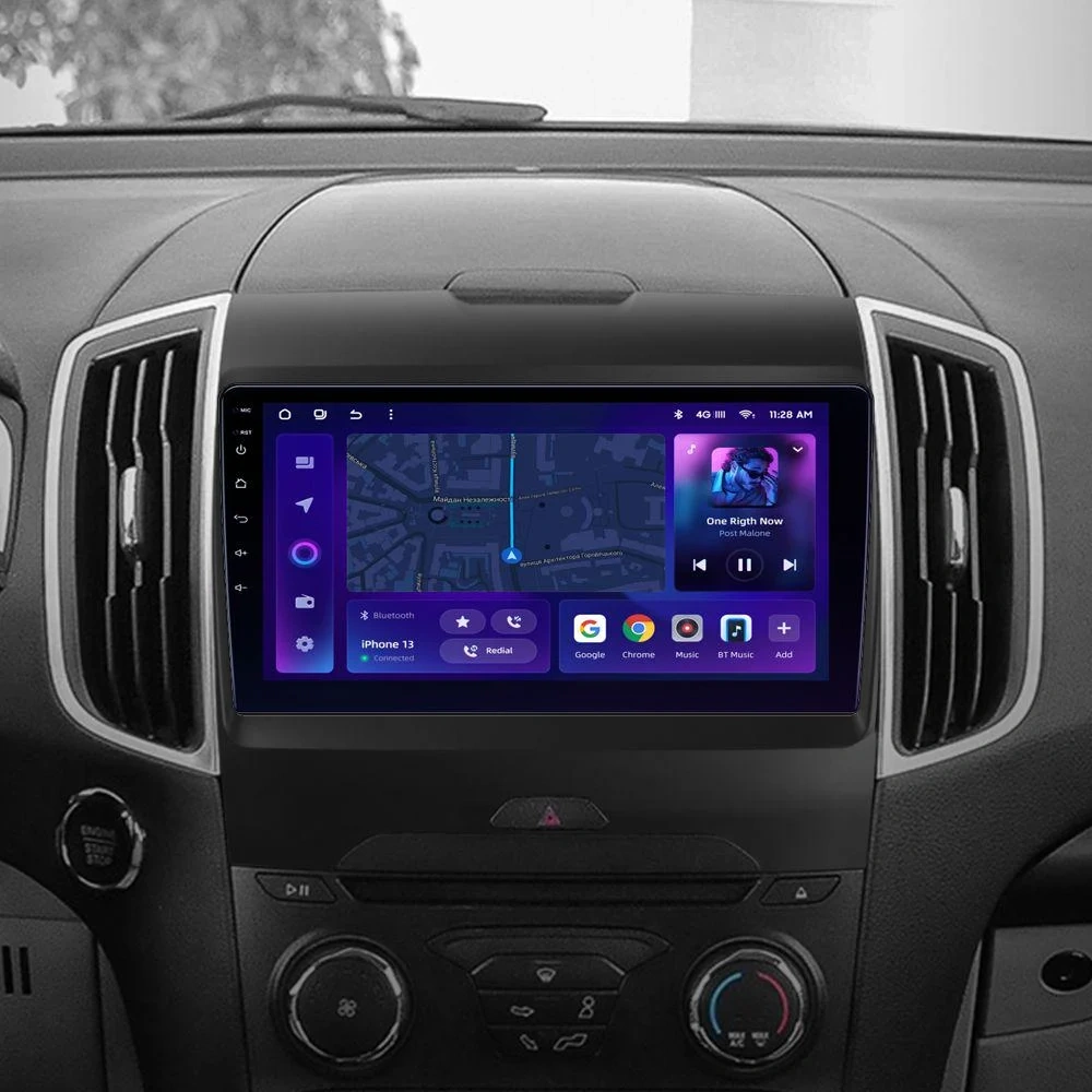 Navigatie Auto MOSS M2 Ford Edge 2 2015-2018 4+32GB 9" IPS Octa-core 1.6Ghz, Android 4G Bluetooth 5.1 DSP [2]