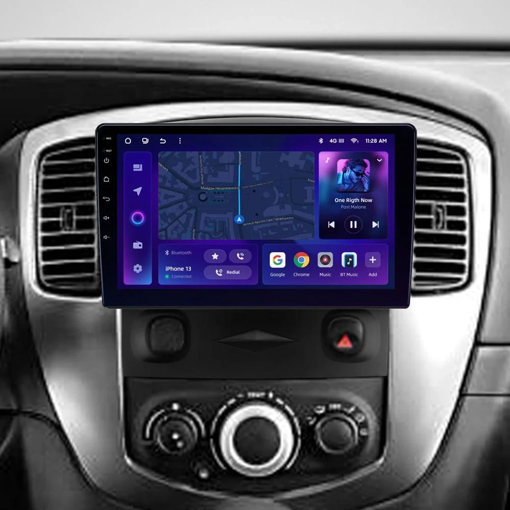 Navigatie Auto MOSS M2 Ford Escape 2007-2012 4+64GB 9" IPS Octa-core 1.6Ghz, Android 4G Bluetooth 5.1 DSP [2]