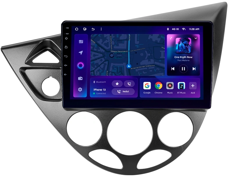 Navigatie Auto MOSS M2 Ford Focus 1 1998-2005 4+32GB 9" IPS Octa-core 1.6Ghz, Android 4G Bluetooth 5.1 DSP [1]