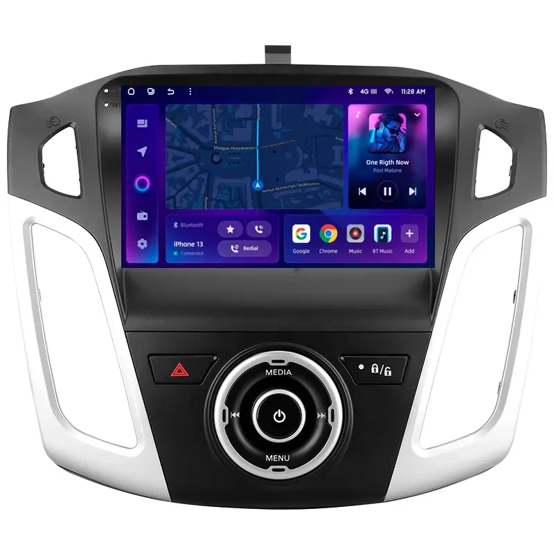 Navigatie Auto MOSS M2 Ford Focus 3 2010-2018 4+32GB 9" IPS Octa-core 1.6Ghz, Android 4G Bluetooth 5.1 DSP [1]