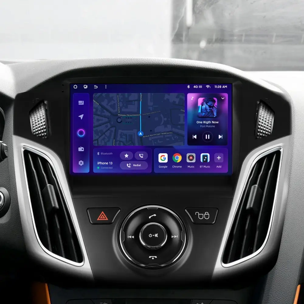 Navigatie Auto MOSS M2 Ford Focus 3 2010-2018 4+32GB 9" IPS Octa-core 1.6Ghz, Android 4G Bluetooth 5.1 DSP [2]