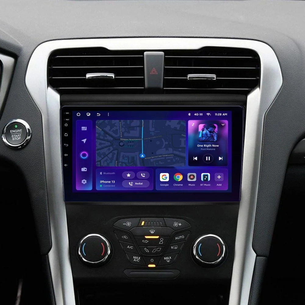 Navigatie Auto MOSS M2 Ford Mondeo 4 2014-2022 4+32GB 9" IPS Octa-core 1.6Ghz, Android 4G Bluetooth 5.1 DSP [2]