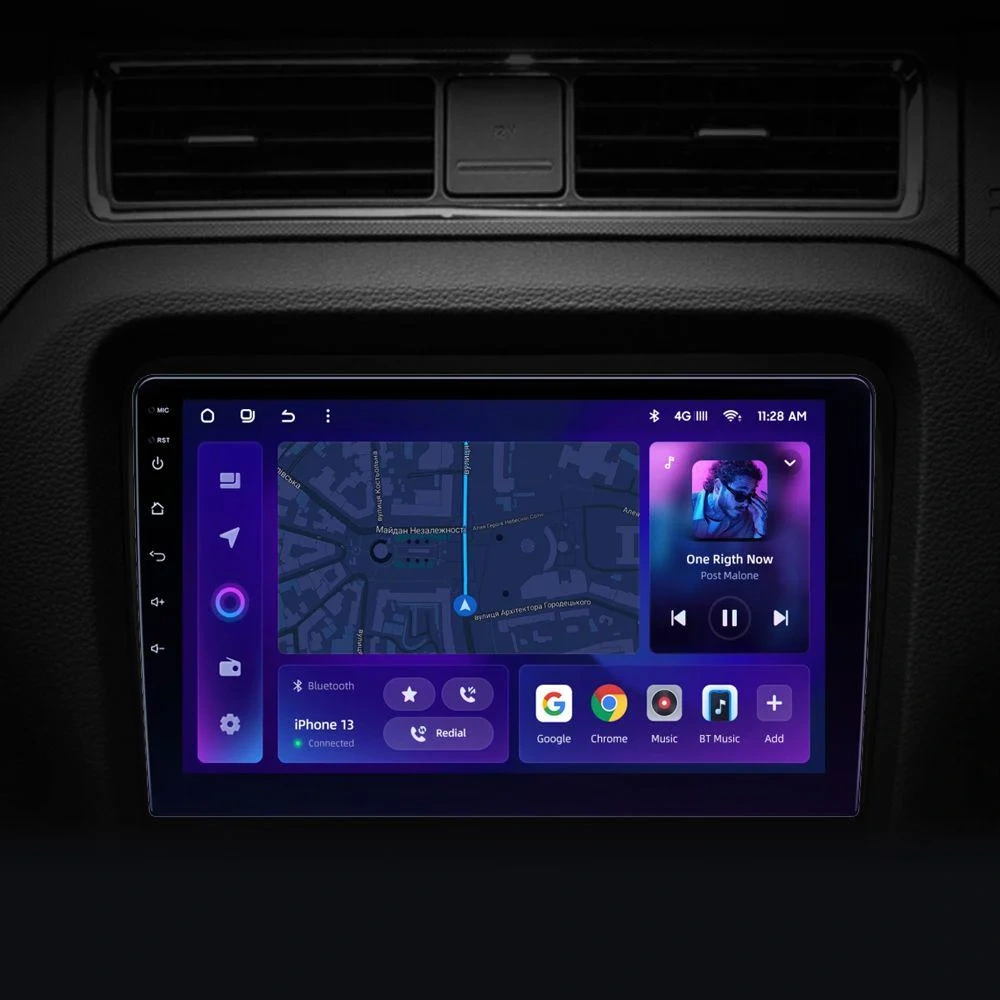 Navigatie Auto MOSS M2 Ford Mustang 5 2005-2014 4+32GB 10" IPS Octa-core 1.6Ghz, Android 4G Bluetooth 5.1 DSP [2]