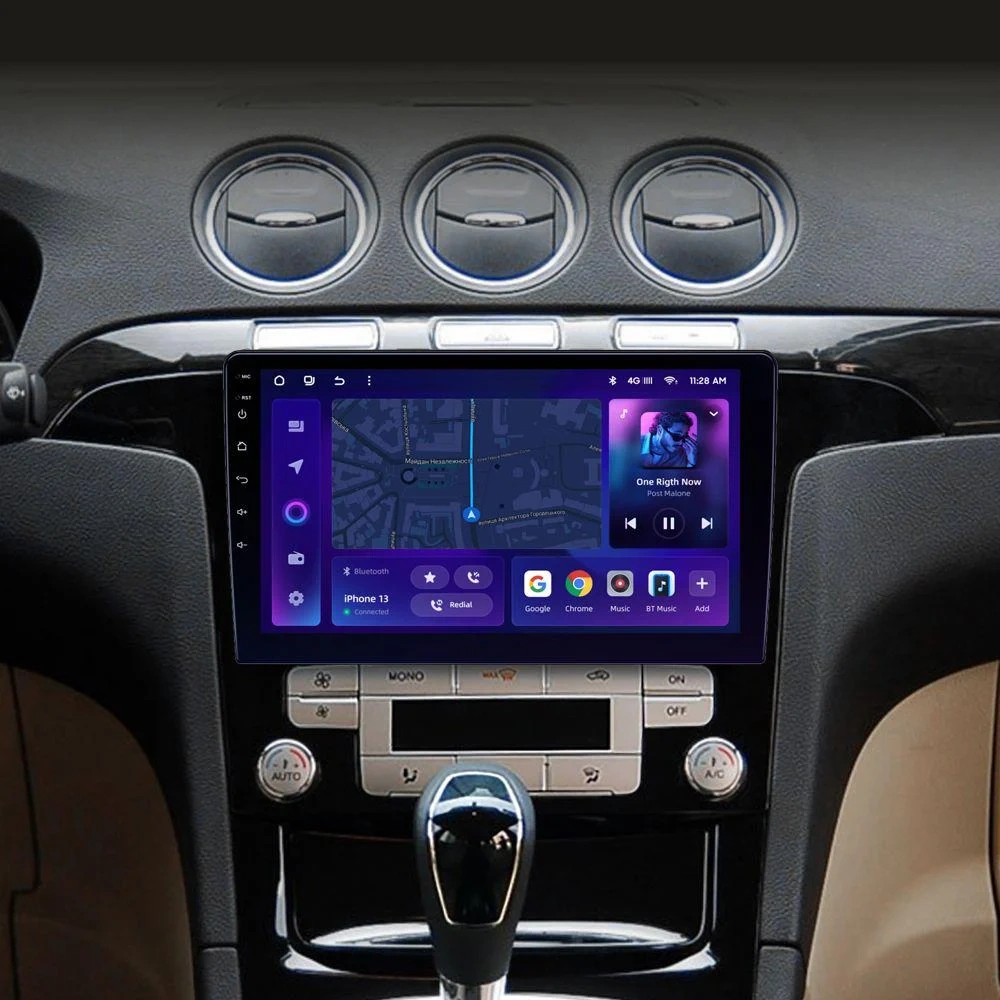 Navigatie Auto MOSS M2 Ford S-MAX 2006-2015 4+64GB 9" IPS Octa-core 1.6Ghz, Android 4G Bluetooth 5.1 DSP [2]