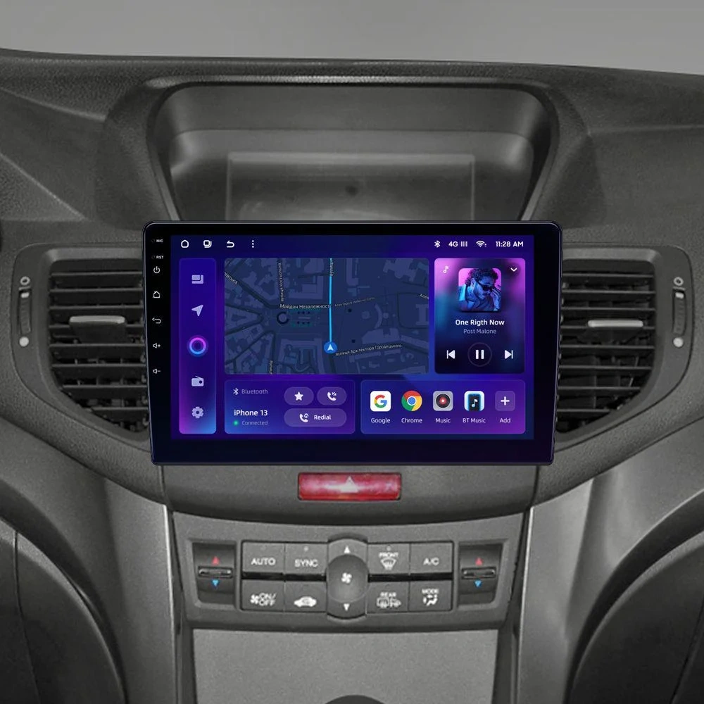 Navigatie Auto MOSS M2 Honda Accord 8 2008-2015 4+32GB 9" IPS Octa-core 1.6Ghz, Android 4G Bluetooth 5.1 DSP [2]