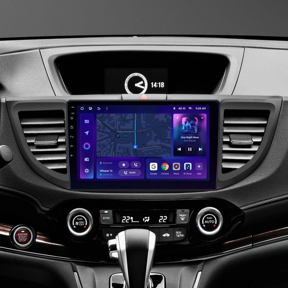 Navigatie Auto MOSS M2 Honda CR-V 4 2011-2016 4+64GB 9" IPS Octa-core 1.6Ghz, Android 4G Bluetooth 5.1 DSP [2]