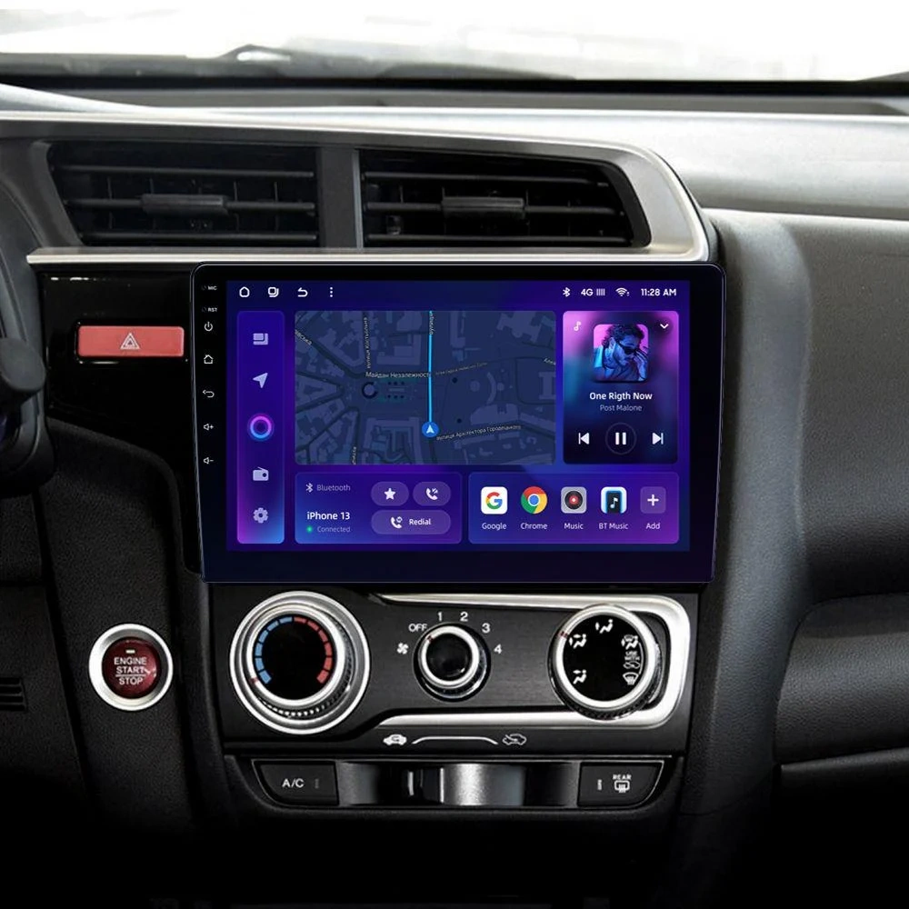 Navigatie Auto MOSS M2 Honda Jazz 3 2013-2020 4+32GB 10" IPS Octa-core 1.6Ghz, Android 4G Bluetooth 5.1 DSP [2]