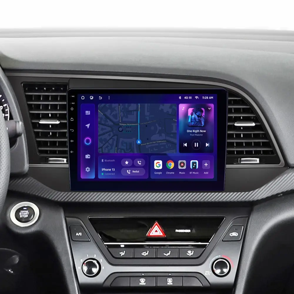 Navigatie Auto MOSS M2 Hyundai Elantra 6 2015-2018 4+64GB 9" IPS Octa-core 1.6Ghz, Android 4G Bluetooth 5.1 DSP [2]