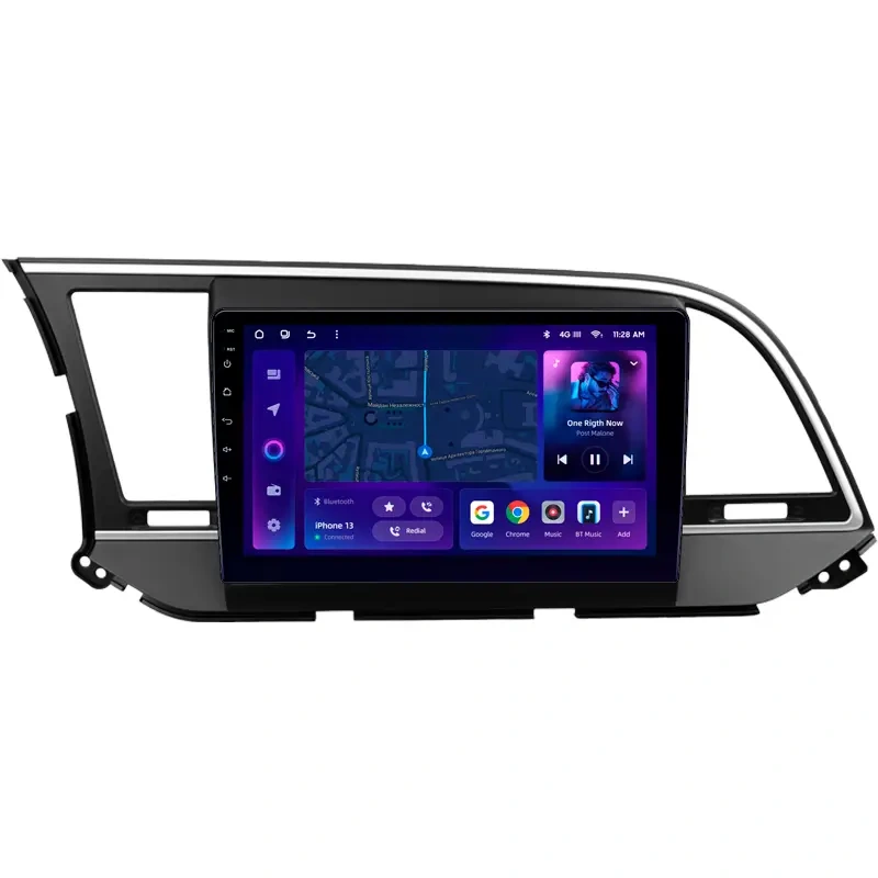 Navigatie Auto MOSS M2 Hyundai Elantra 6 2015-2018 4+64GB 9" IPS Octa-core 1.6Ghz, Android 4G Bluetooth 5.1 DSP [1]