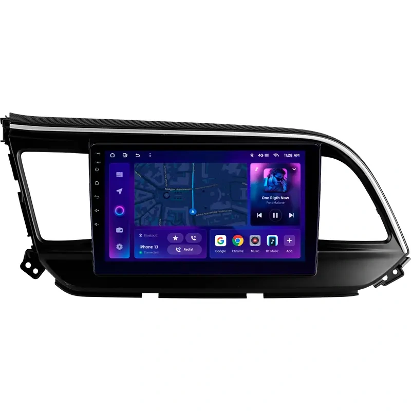 Navigatie Auto MOSS M2 Hyundai Elantra 6 2018-2020 4+32GB 9" IPS Octa-core 1.6Ghz, Android 4G Bluetooth 5.1 DSP [1]