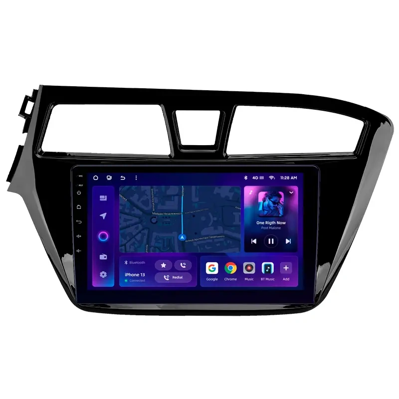 Navigatie Auto MOSS M2 Hyundai i20 2014-2018 4+64GB 9" IPS Octa-core 1.6Ghz, Android 4G Bluetooth 5.1 DSP [1]