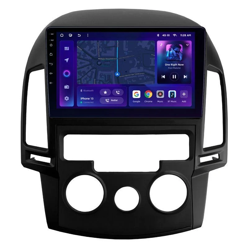 Navigatie Auto MOSS M2 Hyundai i30 2007-2012 4+64GB 9" IPS Octa-core 1.6Ghz, Android 4G Bluetooth 5.1 DSP [1]