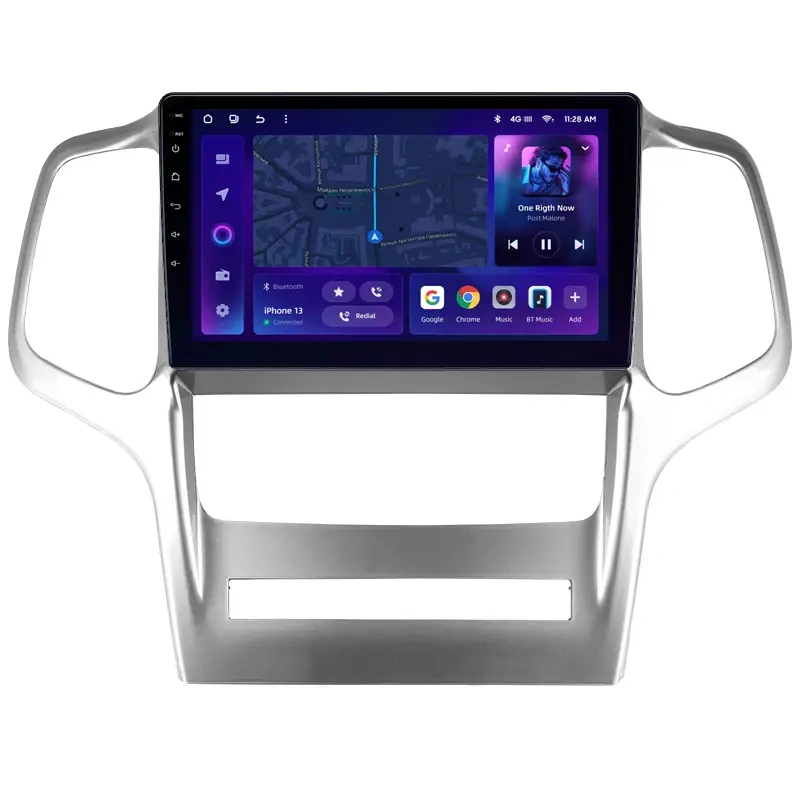 Navigatie Auto MOSS M2 Jeep Grand Cherokee 2 2010-2013 4+32GB 9" IPS Octa-core 1.6Ghz, Android 4G Bluetooth 5.1 DSP [1]