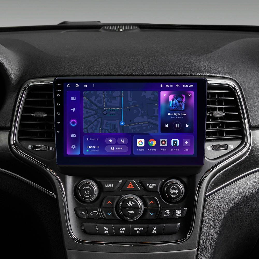 Navigatie Auto MOSS M2 Jeep Grand Cherokee 2 2013-2020 4+64GB 9" IPS Octa-core 1.6Ghz, Android 4G Bluetooth 5.1 DSP [2]