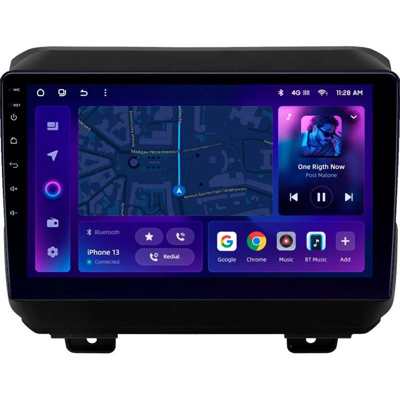 Navigatie Auto MOSS M2 Jeep Wrangler 4 2018-2019 4+32GB 9" IPS Octa-core 1.6Ghz, Android 4G Bluetooth 5.1 DSP [1]