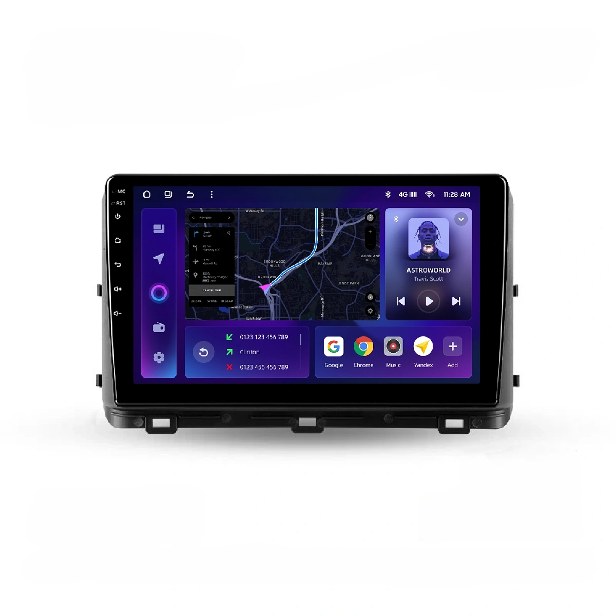 Navigatie Auto MOSS M2 Kia Ceed 3 2018-2022 4+64GB 10" IPS Octa-core 1.6Ghz, Android 4G Bluetooth 5.1 DSP [1]