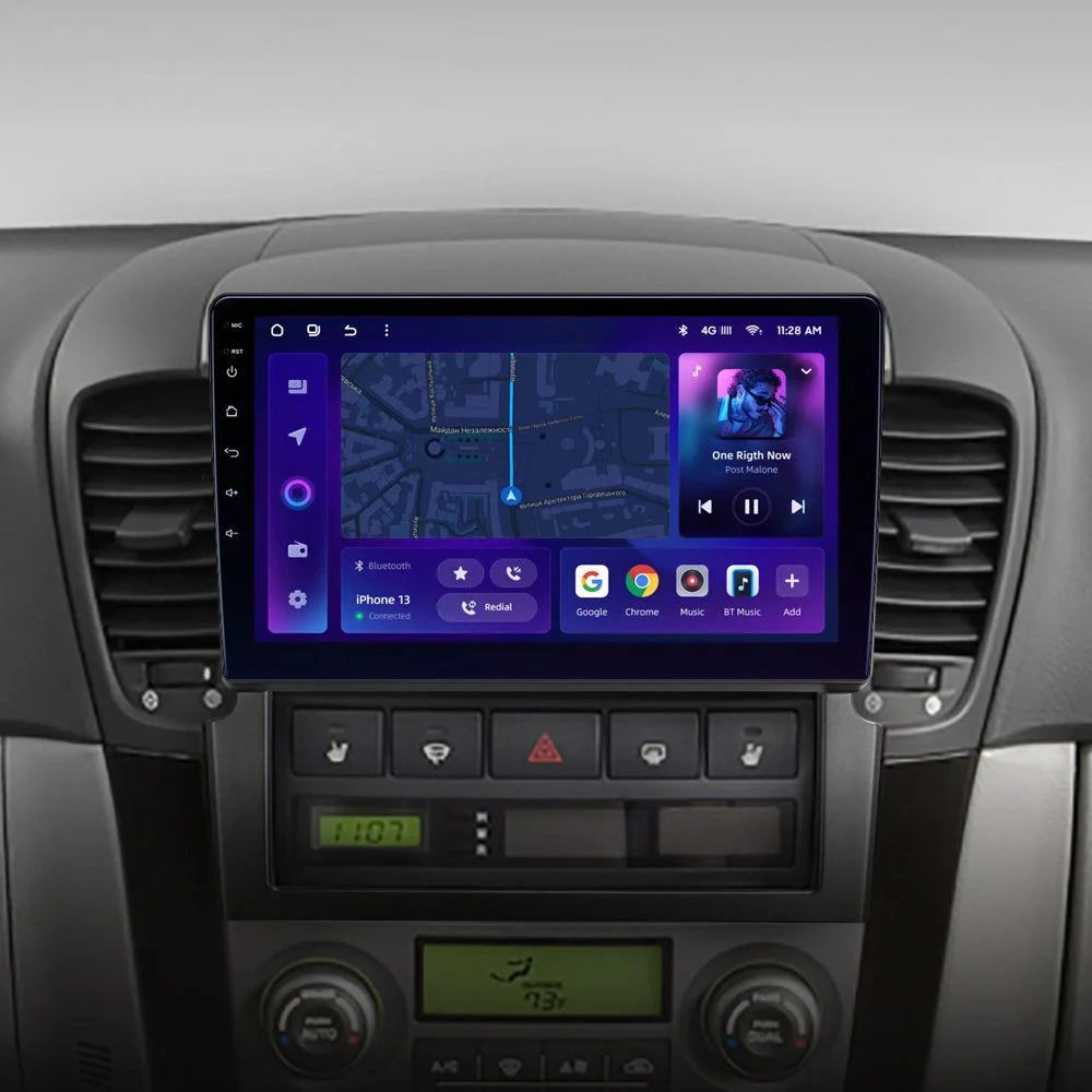 Navigatie Auto MOSS M2 Kia Sorento 2002-2010 4+64GB 9" IPS Octa-core 1.6Ghz, Android 4G Bluetooth 5.1 DSP [2]