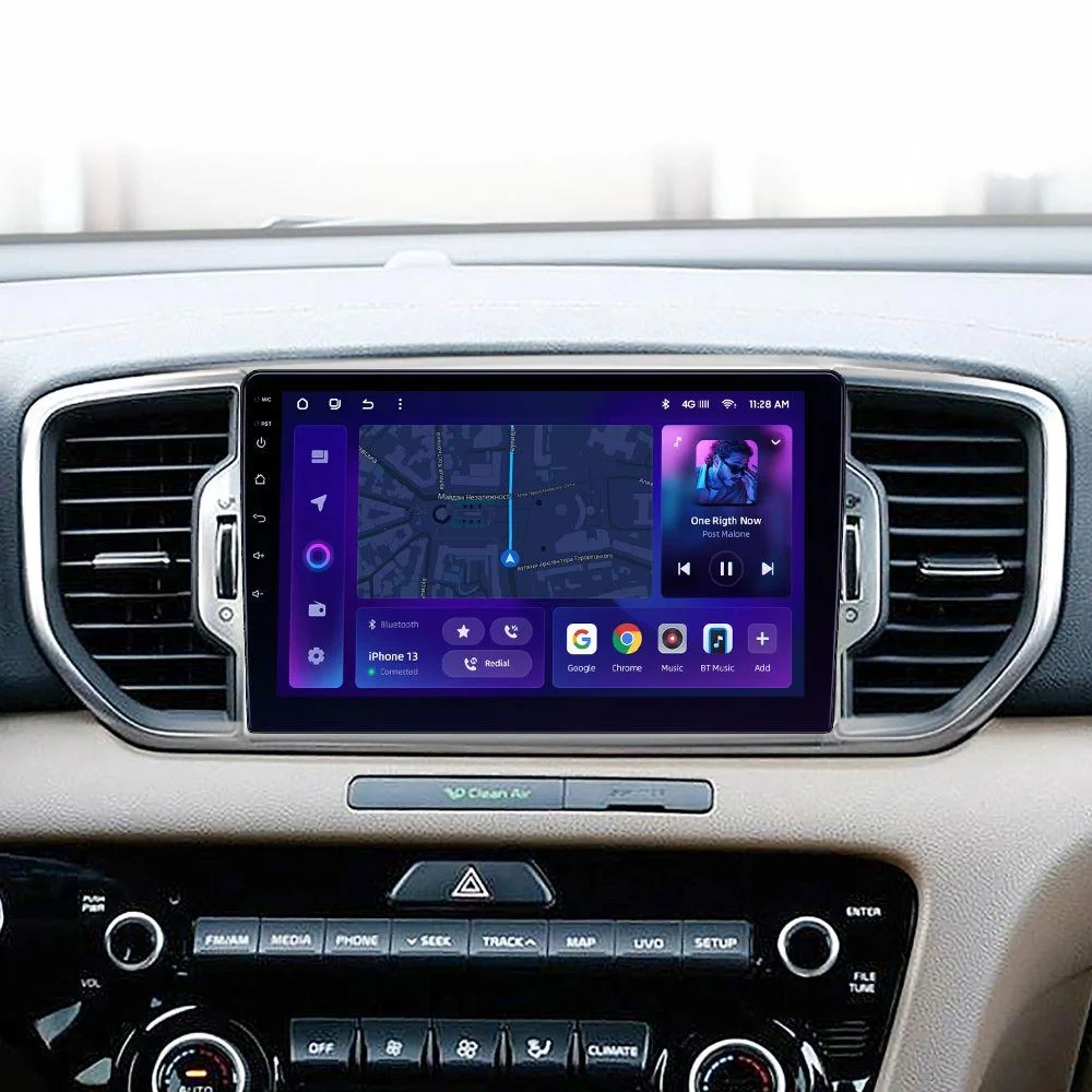 Navigatie Auto MOSS M2 Kia Sportage 4 2016-2018 4+32GB 9" IPS Octa-core 1.6Ghz, Android 4G Bluetooth 5.1 DSP [2]