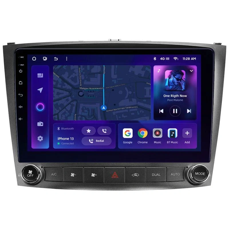 Navigatie Auto MOSS M2 Lexus IS 2005-2013 4+64GB 10" IPS Octa-core 1.6Ghz, Android 4G Bluetooth 5.1 DSP [1]