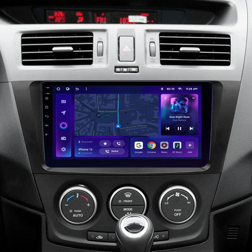 Navigatie Auto MOSS M2 Mazda 5 III 2010-2015 4+64GB 9" IPS Octa-core 1.6Ghz, Android 4G Bluetooth 5.1 DSP [2]