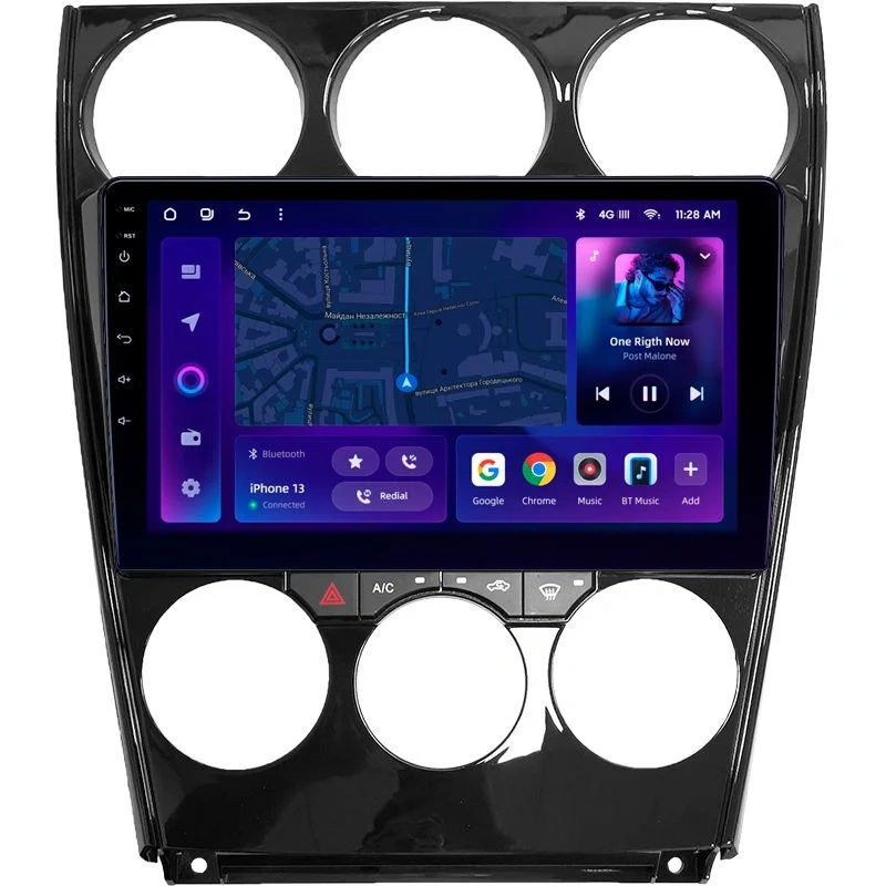 Navigatie Auto MOSS M2 Mazda 6 2002-2007 4+32GB 9" IPS Octa-core 1.6Ghz, Android 4G Bluetooth 5.1 DSP [1]