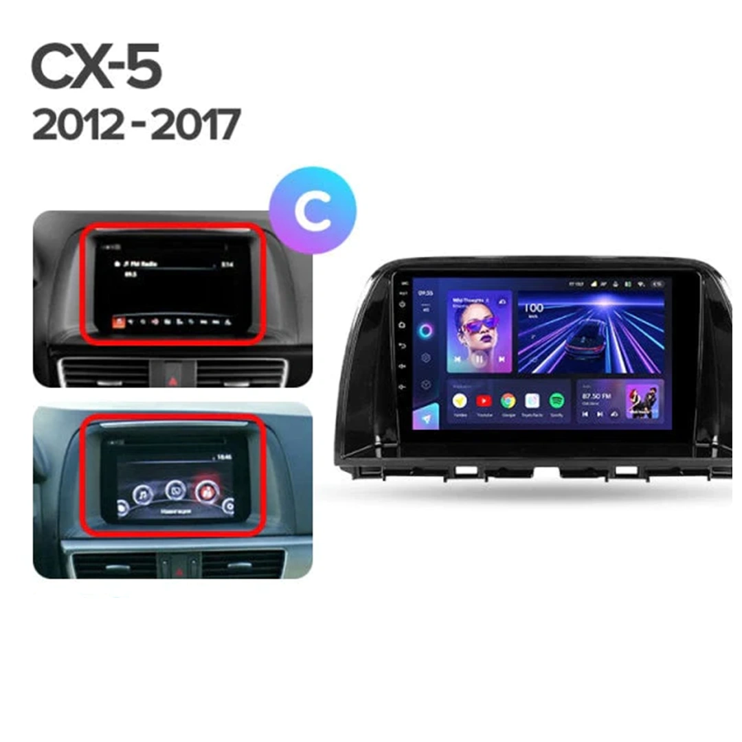 Navigatie Auto MOSS M2 Mazda CX-5 2012-2015 4+64GB 9" IPS Octa-core 1.6Ghz, Android 4G Bluetooth 5.1 DSP [8]