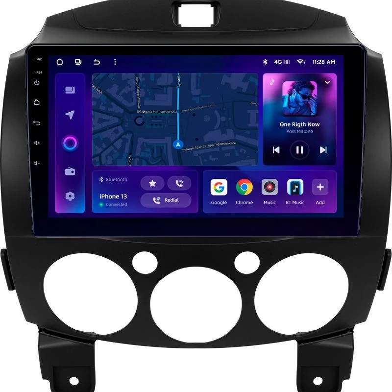 Navigatie Auto MOSS M2 Mazda Demio 2007-2014 4+32GB 9" IPS Octa-core 1.6Ghz, Android 4G Bluetooth 5.1 DSP [1]