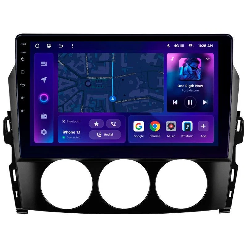 Navigatie Auto MOSS M2 Mazda MX-5 III NC 2008-2015 4+32GB 9" IPS Octa-core 1.6Ghz, Android 4G Bluetooth 5.1 DSP [1]