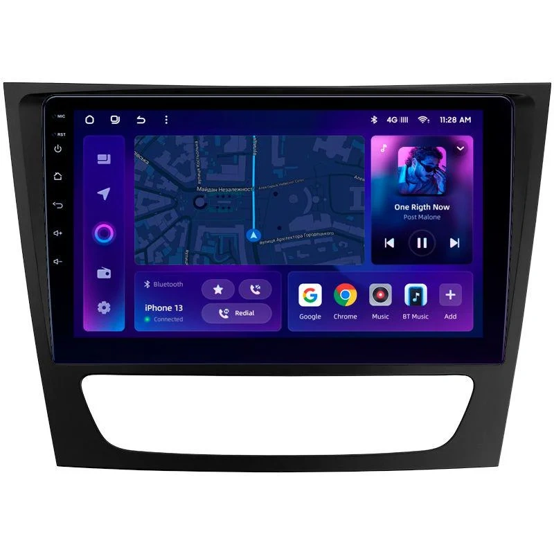 Navigatie Auto MOSS M2 Mercedes-Benz E Class W211 2002-2009 4+64GB 9" IPS Octa-core 1.6Ghz, Android 4G Bluetooth 5.1 DSP [1]
