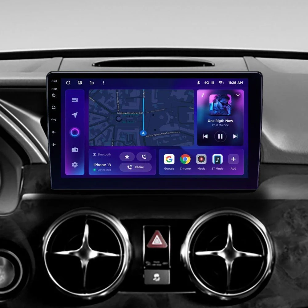 Navigatie Auto MOSS M2 Mercedes-Benz GLK X204 2012-2015 4+32GB 9" IPS Octa-core 1.6Ghz, Android 4G Bluetooth 5.1 DSP [2]