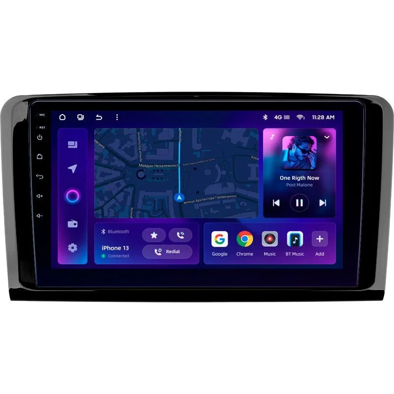 Navigatie Auto MOSS M2 Mercedes-Benz ML W164 2006-2011 4+64GB 9" IPS Octa-core 1.6Ghz, Android 4G Bluetooth 5.1 DSP [1]