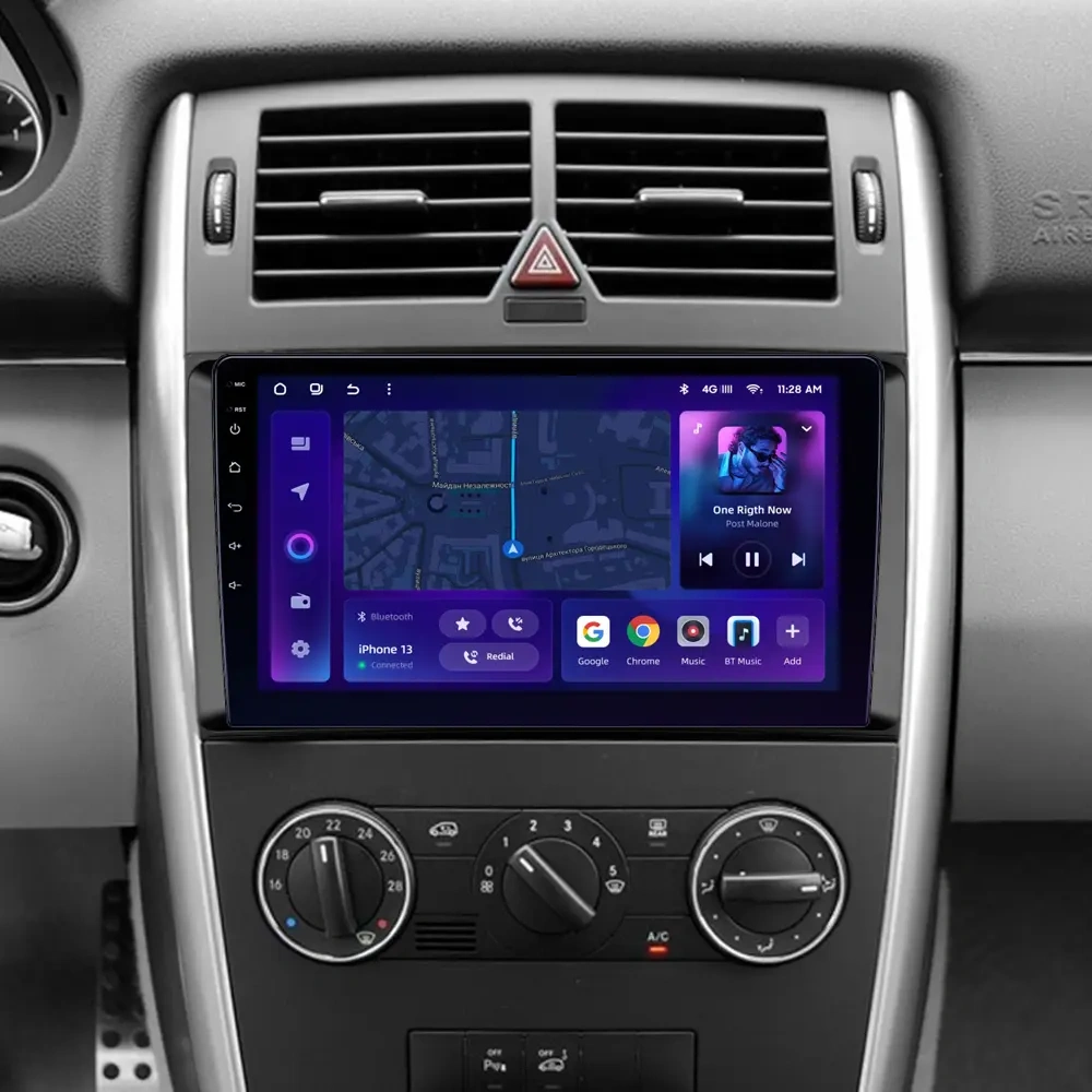 Navigatie Auto MOSS M2 Mercedes-Benz Viano 2 2003-2015 4+32GB 9" IPS Octa-core 1.6Ghz, Android 4G Bluetooth 5.1 DSP [2]