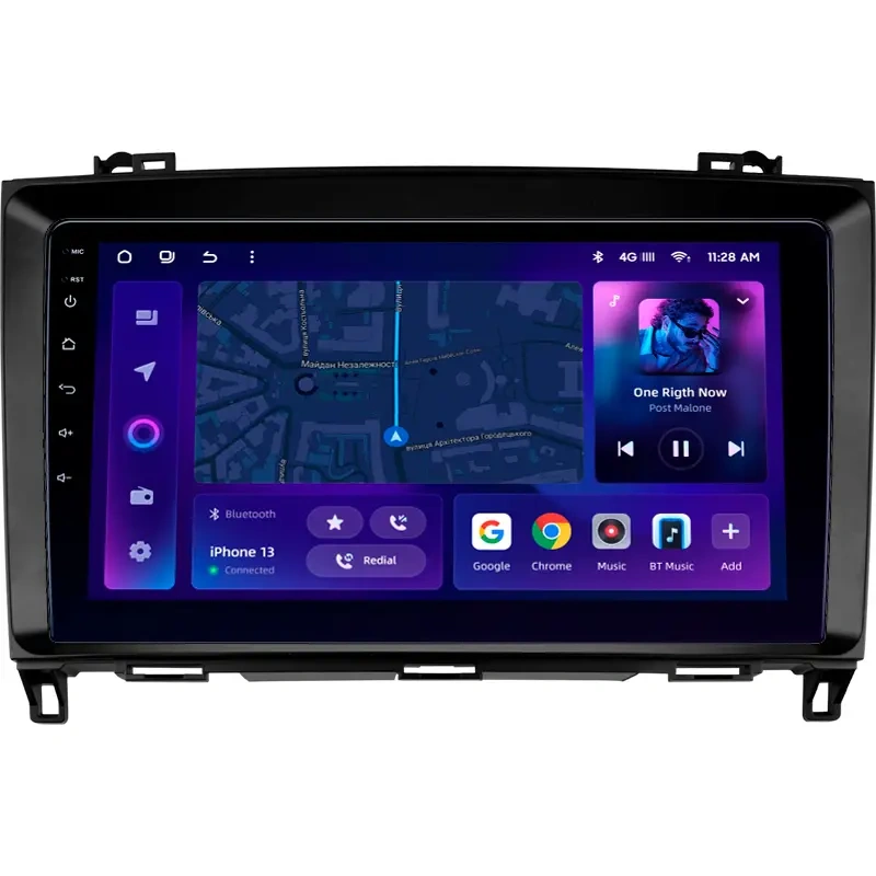 Navigatie Auto MOSS M2 Mercedes-Benz Viano 2 2003-2015 4+64GB 9" IPS Octa-core 1.6Ghz, Android 4G Bluetooth 5.1 DSP [1]