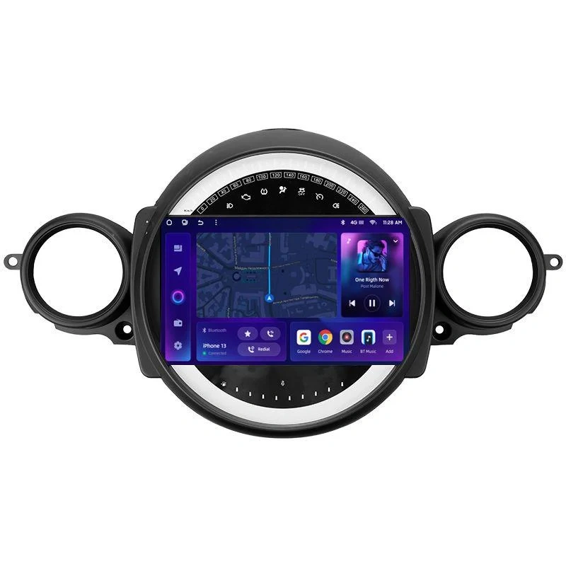 Navigatie Auto MOSS M2 MINI 2007-2016 4+32GB 9" IPS Octa-core 1.6Ghz, Android 4G Bluetooth 5.1 DSP [1]