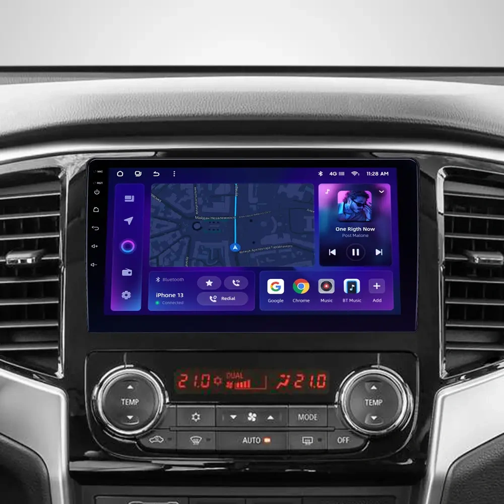 Navigatie Auto MOSS M2 Mitsubishi L200 5 2018-2020 4+32GB 9" IPS Octa-core 1.6Ghz, Android 4G Bluetooth 5.1 DSP [2]