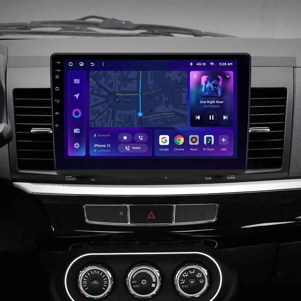 Navigatie Auto MOSS M2 Mitsubishi Lancer 9 2007-2010 4+64GB 10" IPS Octa-core 1.6Ghz, Android 4G Bluetooth 5.1 DSP [2]