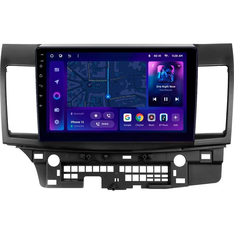 Navigatie Auto MOSS M2 Mitsubishi Lancer 9 2007-2010 4+64GB 10" IPS Octa-core 1.6Ghz, Android 4G Bluetooth 5.1 DSP [1]